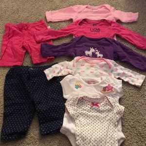 Lot of new born clothes